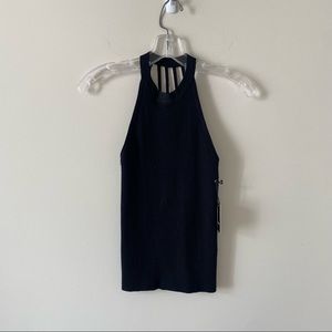 Forever 21 | Sleeveless Sweater Shirt | Black | NWT Small